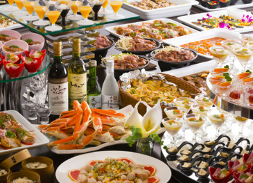 大雪ブッフェガーデン