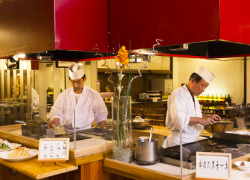 大雪ブッフェガーデン