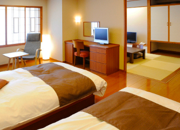 新和風モダンフロア 雪ほたる