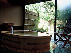 写真：メゾネット 露天風呂