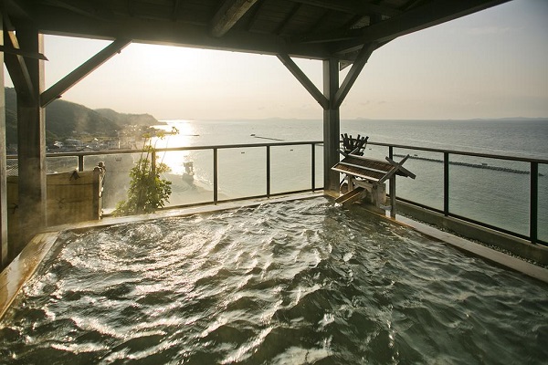 写真：雲上露天風呂