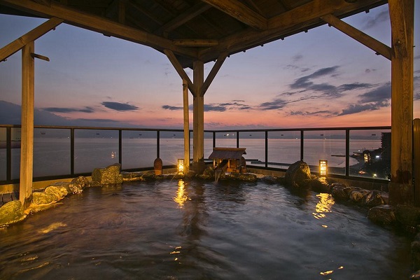 写真：雲上露天風呂