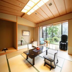 飛天館【特別フロア】露天風呂付客室・禁煙(マッサージ機付) 90平米以上