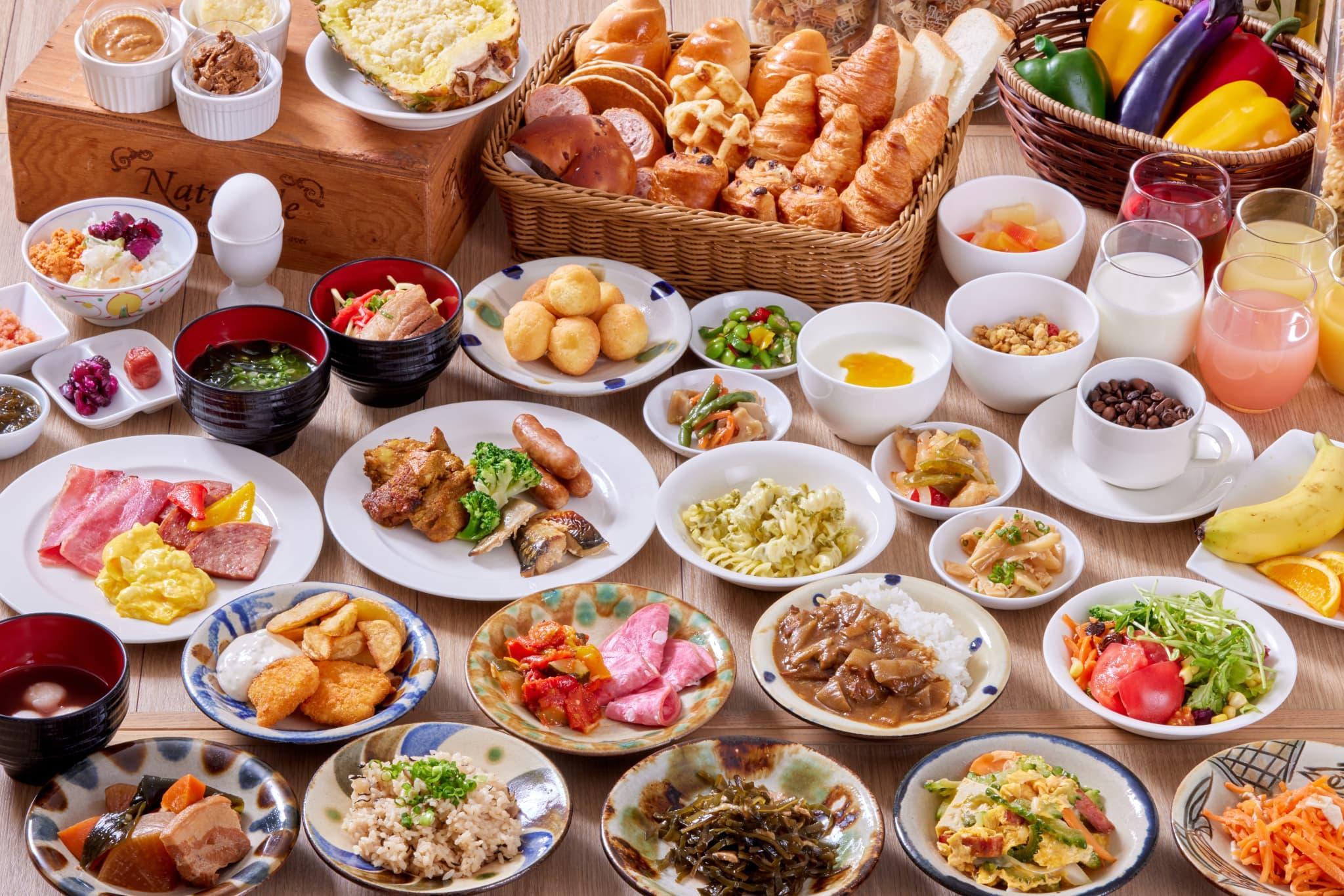 【エコ連泊割】3連泊以上で更にお得にステイ（朝食ブッフェ付）