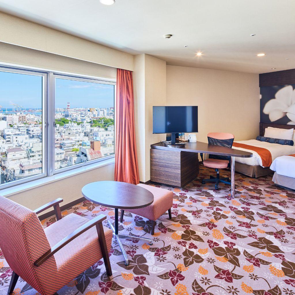 ナハナ・デラックス・プラスツイン【最上階】【禁煙】36.1平米