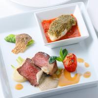 【平日限定】モンマルトル“お肉＆お魚ツインプレート”ディナー付きプラン　ご朝食付き