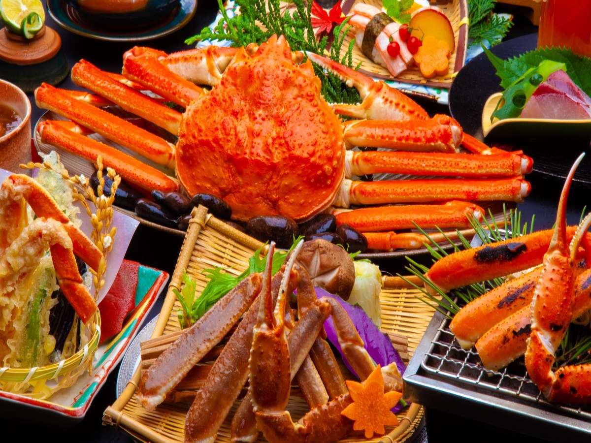 【早期割30】蟹づくしの宴～大人お一人2.2杯使用　旬の味覚を満喫する贅沢蟹会席
