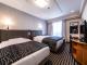 ツインルームB【禁煙室】=観光に便利な好立地=