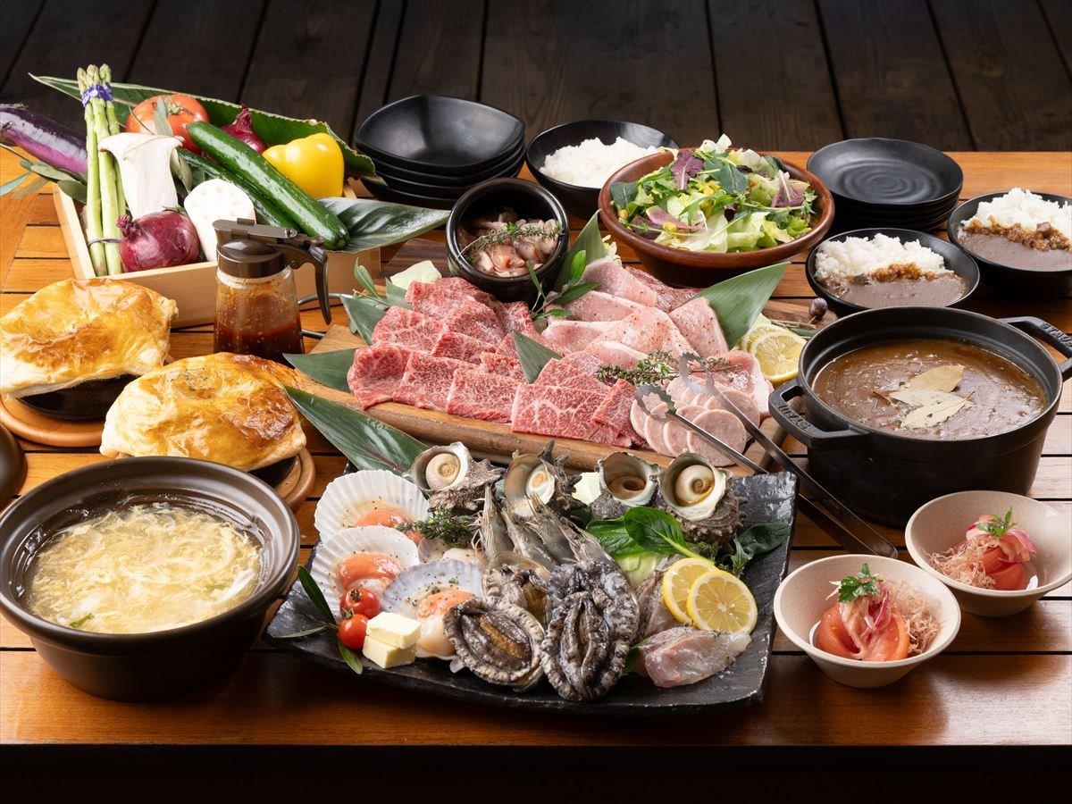 【17時INで2日間丸っと遊び尽くす】BBQ／＜期間限定＞海辺のオープンデッキでシーサイドBBQ