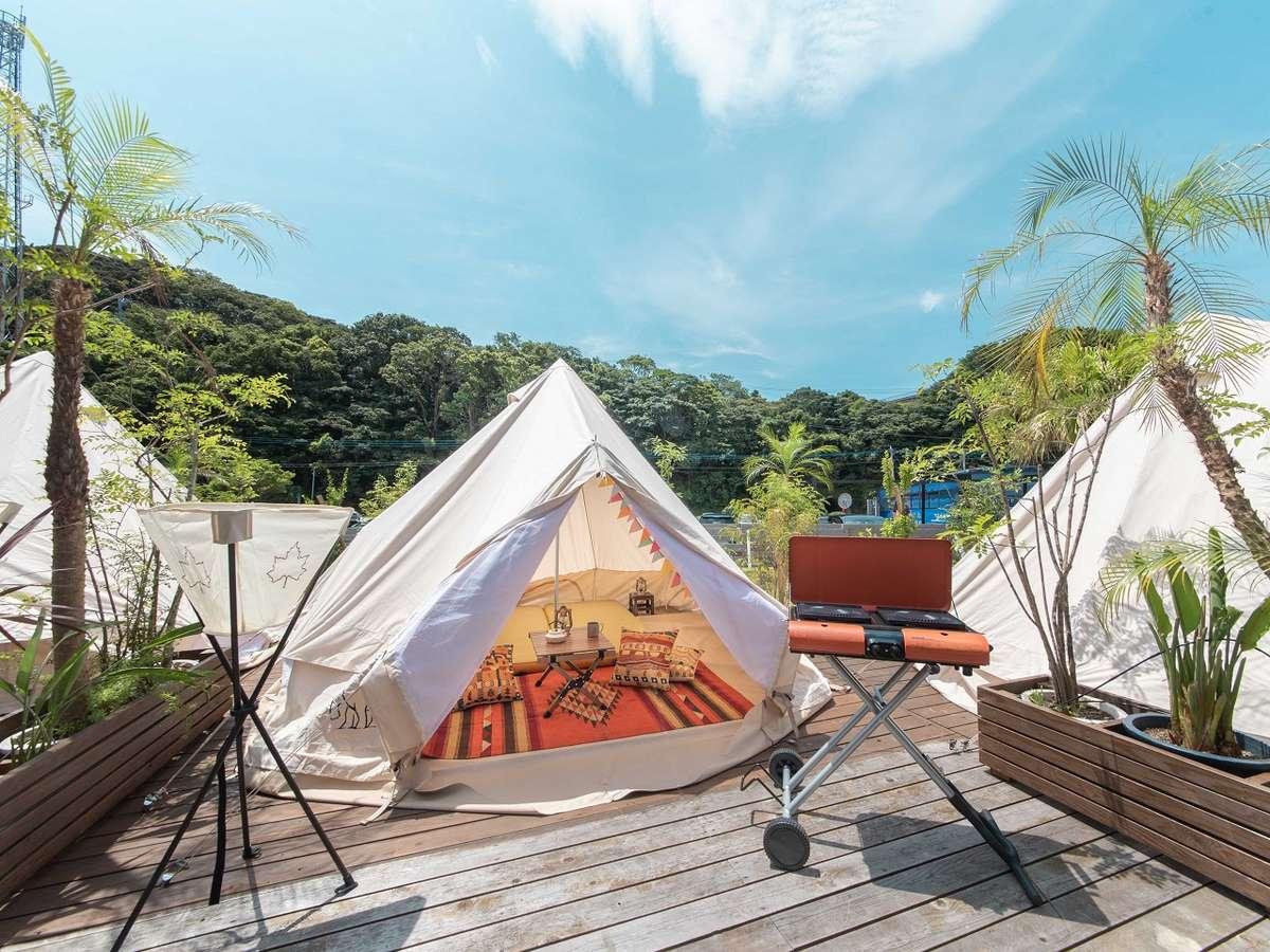 【17時INで2日間丸っと遊び尽くす】ロッジBBQ／ワクワクKIDS LODGE GLAMPING